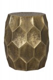 SIDE TABLE HEXA ANTIQUE GOLD - CAFE, SIDE TABLES